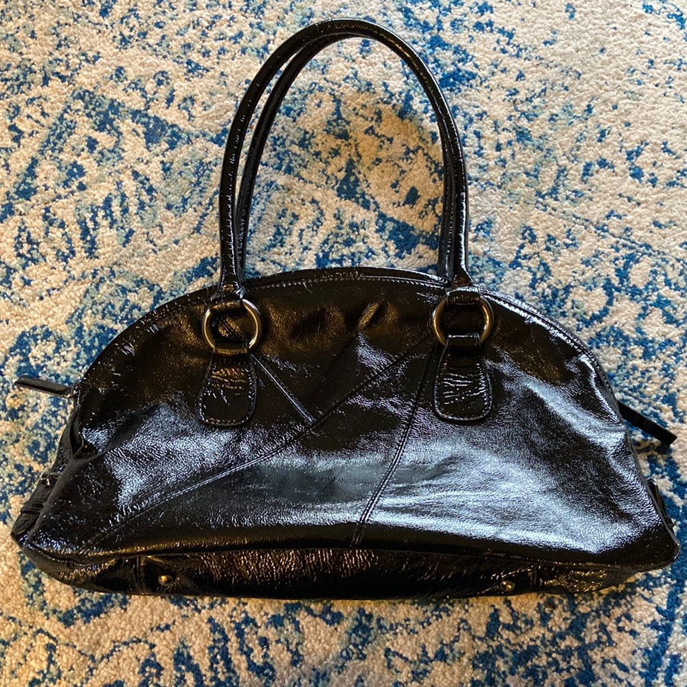 HOBO patent leather purse